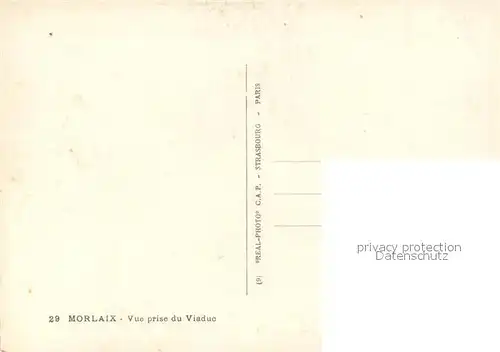 AK / Ansichtskarte Morlaix Vue prise du viaduc Morlaix