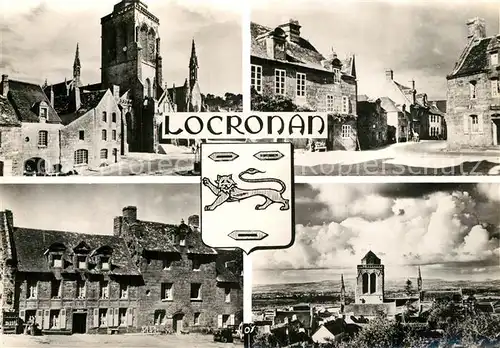 AK / Ansichtskarte Locronan Eglise Place Architecture Renaissance bretonne XVIe siecle Locronan