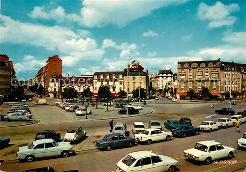 AK / Ansichtskarte Rennes_Ille et Vilaine Place de la Gare Grands Hotels Avenue Janvier 