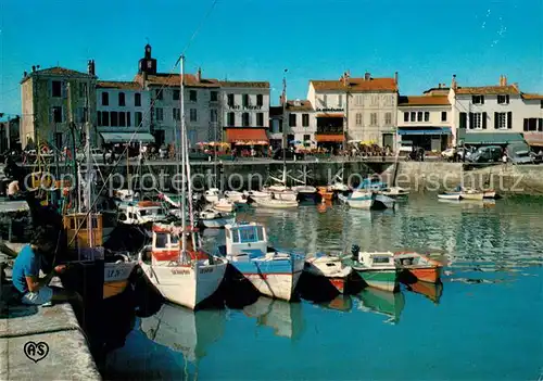 AK / Ansichtskarte La_Flotte Port Bateaux de peche Voiliers La_Flotte
