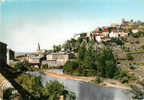 AK / Ansichtskarte Camares Le Dourdou et Ville Haute Camares