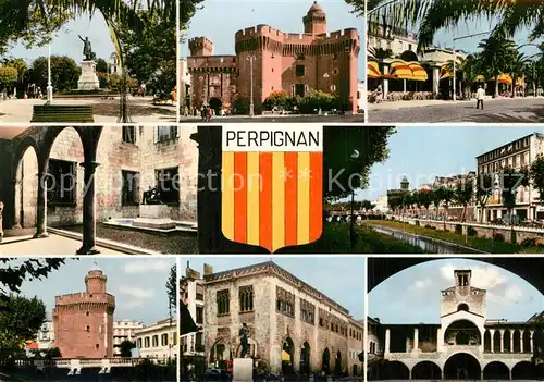 AK / Ansichtskarte Perpignan Vues d ensemble Batiments Monuments Perpignan
