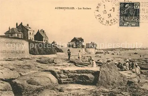 AK / Ansichtskarte Audresselles Les Rochers  Audresselles