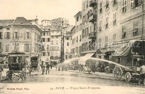 AK / Ansichtskarte Nice_Alpes_Maritimes Place Saint Francois Nice_Alpes_Maritimes