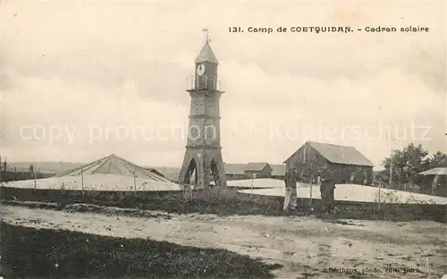 AK / Ansichtskarte Camp_de_Coetquidan Cadran solaire Camp_de_Coetquidan