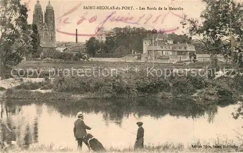 AK / Ansichtskarte Saint_Nicolas_du_Port Les Bords de la Murthe Saint_Nicolas_du_Port