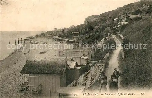 AK / Ansichtskarte Le_Havre La Pente Aphonse Kaar Le_Havre