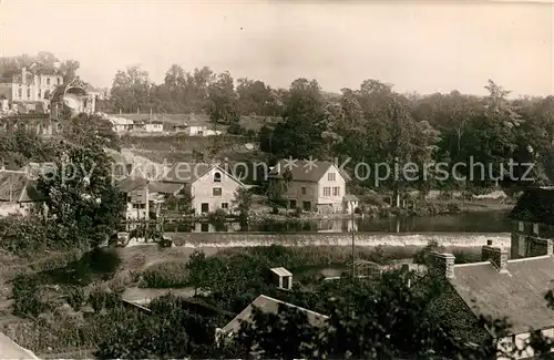 AK / Ansichtskarte Thury Harcourt Barrage sur l Orne Ruines du Chateau Thury Harcourt