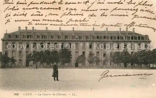 AK / Ansichtskarte Caen Caserne du Chateau Caen