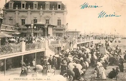 AK / Ansichtskarte Trouville sur Mer Casino Trouville sur Mer