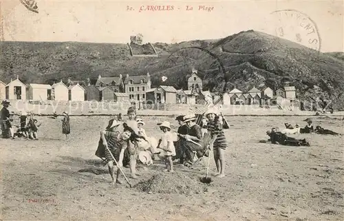 AK / Ansichtskarte Carolles Plage Carolles