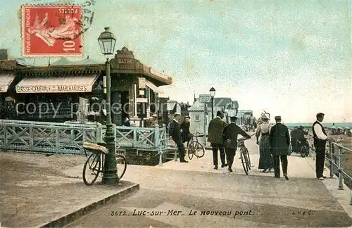 AK / Ansichtskarte Luc sur Mer Nouveau Pont  Luc sur Mer