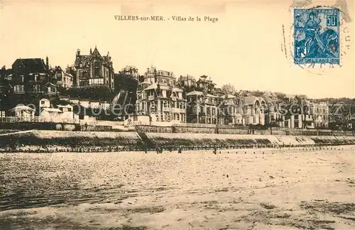 AK / Ansichtskarte Villers sur Mer Villas de la Plage  Villers sur Mer