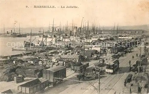 AK / Ansichtskarte Marseille_Bouches du Rhone La Joliette Marseille