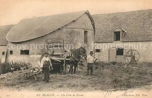 AK / Ansichtskarte Sours Un coin de ferme Sours