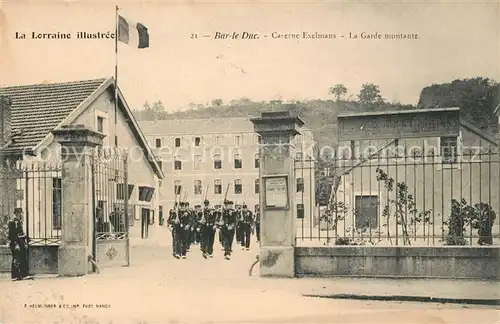 AK / Ansichtskarte Bar_le_Duc_Lothringen Caserne Exelmans Garde montante Bar_le_Duc_Lothringen
