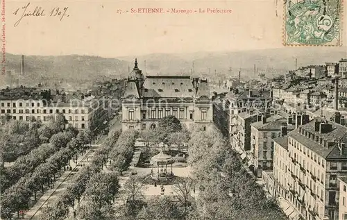 AK / Ansichtskarte Saint Etienne_Loire Place Marengo Prefecture Saint Etienne Loire