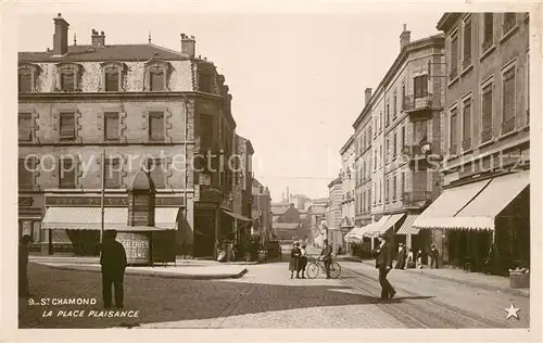 AK / Ansichtskarte Saint Chamond Place Plaisance Saint Chamond