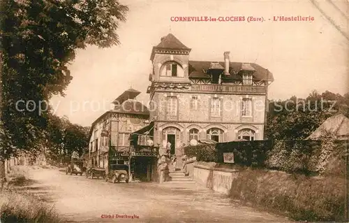 AK / Ansichtskarte Corneville les_Cloches Hostellerie 