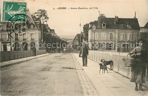 AK / Ansichtskarte Joigny_Yonne Avenue Gambetta Joigny Yonne
