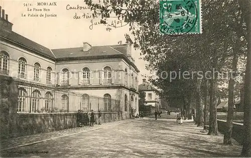 AK / Ansichtskarte Morlaix Le Poan Ben Palais de Justice Morlaix