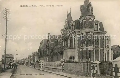 AK / Ansichtskarte Villers sur Mer Villas Route de Trouville Villers sur Mer