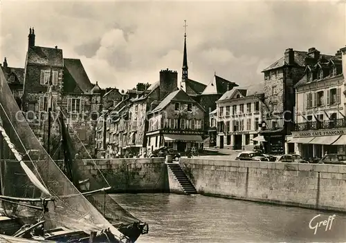 AK / Ansichtskarte Honfleur Vue coin pittoresque du Port Honfleur