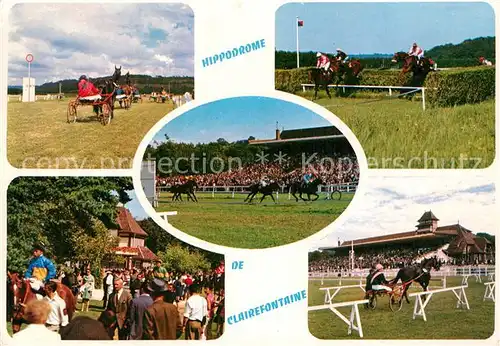 AK / Ansichtskarte Deauville Hippodrome de Clairefontaine Deauville