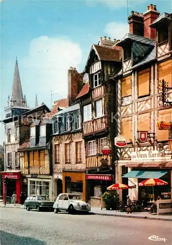 AK / Ansichtskarte Lisieux Les Vieilles Demeures Rue Henry Cheron Lisieux