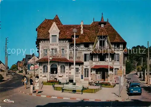 AK / Ansichtskarte Blonville sur Mer La Poste lHotel de Ville la route de Deauville Blonville sur Mer