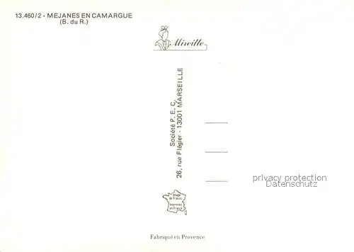 AK / Ansichtskarte Aix en Provence Mejanes en Camargue Vue partielle Aix en Provence