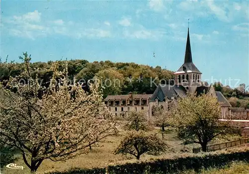AK / Ansichtskarte Normandie_Region St Ymer Le Petit Port Royal Eglise et le Prieure Normandie Region