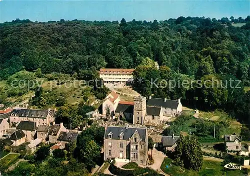 AK / Ansichtskarte Saint Jean le Thomas Vue aerienne Eglise et Etoile de la Mer Saint Jean le Thomas