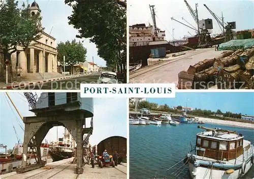AK / Ansichtskarte Port Saint Louis du Rhone Vue partielle Port Saint Louis du Rhone