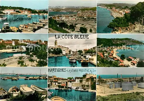 AK / Ansichtskarte Martigues Vue partielle Martigues