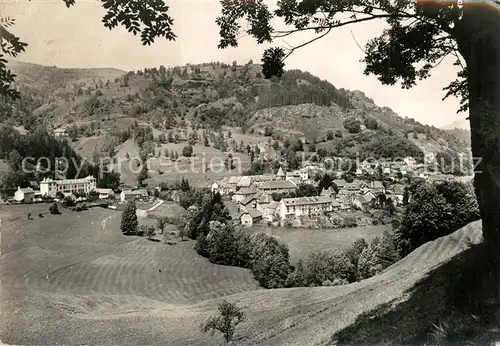 AK / Ansichtskarte Thiezac Station estivale Vue generale Thiezac