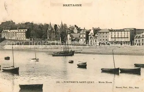 AK / Ansichtskarte Portrieux Maree Haute Portrieux