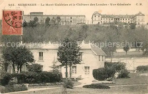 AK / Ansichtskarte Suresnes Mont Valerien Chateau des Landes Suresnes
