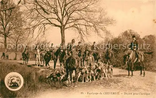 AK / Ansichtskarte Cheverny Depssart pour Attaque Cheverny