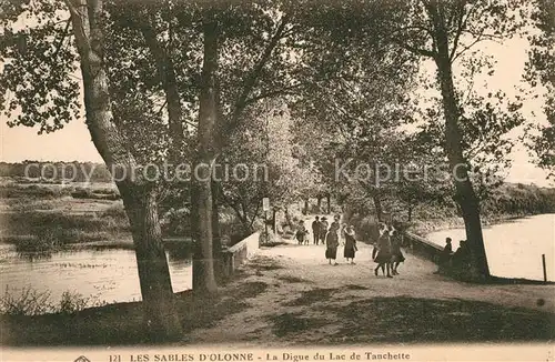 AK / Ansichtskarte Les_Sables d_Olonne Digue du Lac de Tanchette Les_Sables d_Olonne