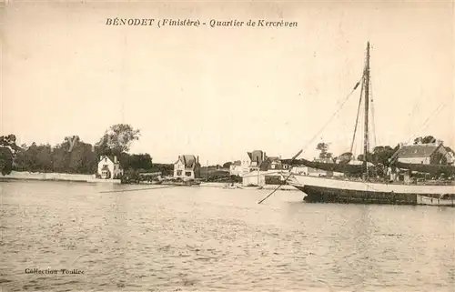 AK / Ansichtskarte Benodet Quartier de Kercreven Benodet