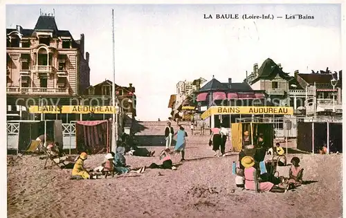 AK / Ansichtskarte La_Baule_sur_Mer Les Bains La_Baule_sur_Mer