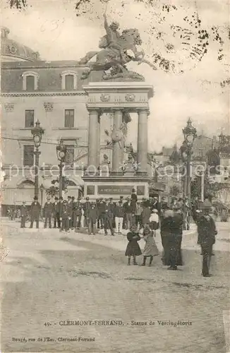 AK / Ansichtskarte Clermont Ferrand Statue de Vercingetorix Clermont Ferrand