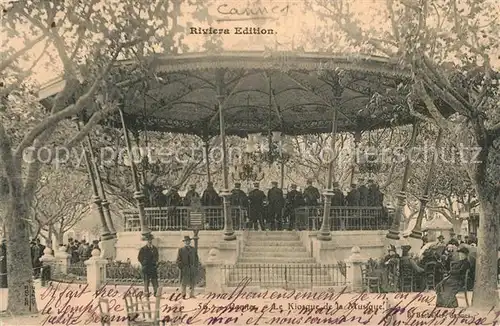 AK / Ansichtskarte Cannes_Alpes Maritimes Kiosque de la Musique Cannes Alpes Maritimes