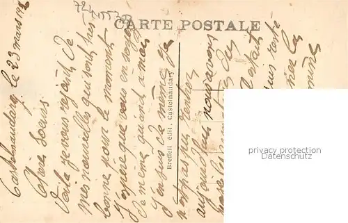 AK / Ansichtskarte Castelnaudary Le Cassoulet Castelnaudary