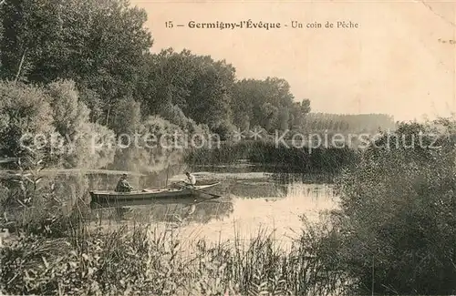 AK / Ansichtskarte Germigny l_Eveque Un coin de Peche Germigny l Eveque