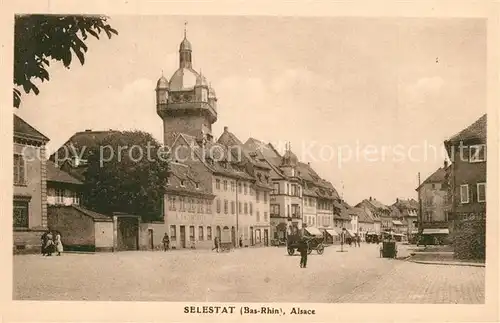 AK / Ansichtskarte Selestat_Bas_Rhin_Elsass Stadtpanorama Selestat_Bas_Rhin_Elsass