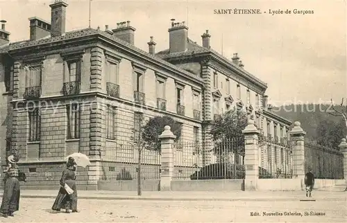 AK / Ansichtskarte Saint Etienne_Loire Lycee de Garcons Saint Etienne Loire