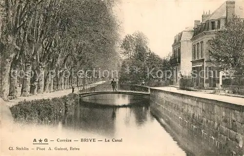 AK / Ansichtskarte Brive_Correze Canal  Brive Correze