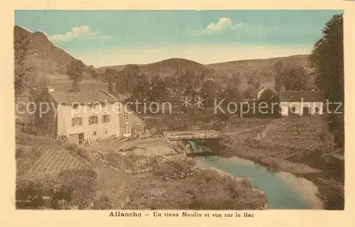 AK / Ansichtskarte Allanche Vieux Moulin Bac  Allanche